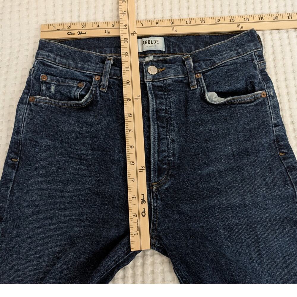 Agolde Nico High Rise Slim Jeans In Cabana - Picture 12 of 13